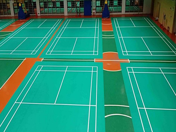 塑胶羽毛球场