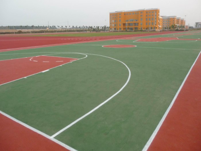 塑胶跑道施工