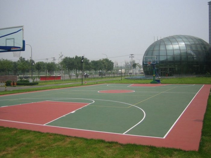 塑胶篮球场
