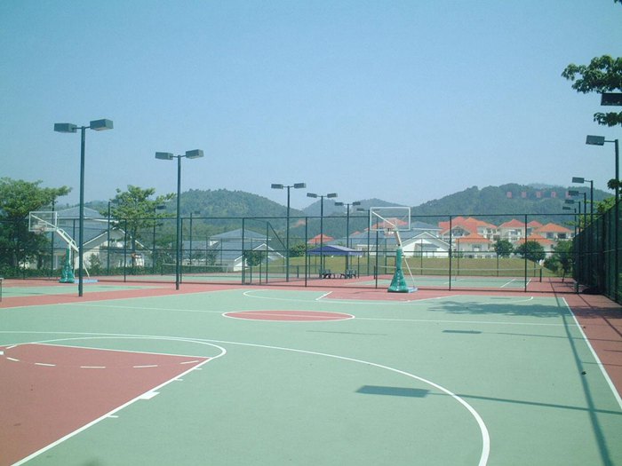 塑胶篮球场